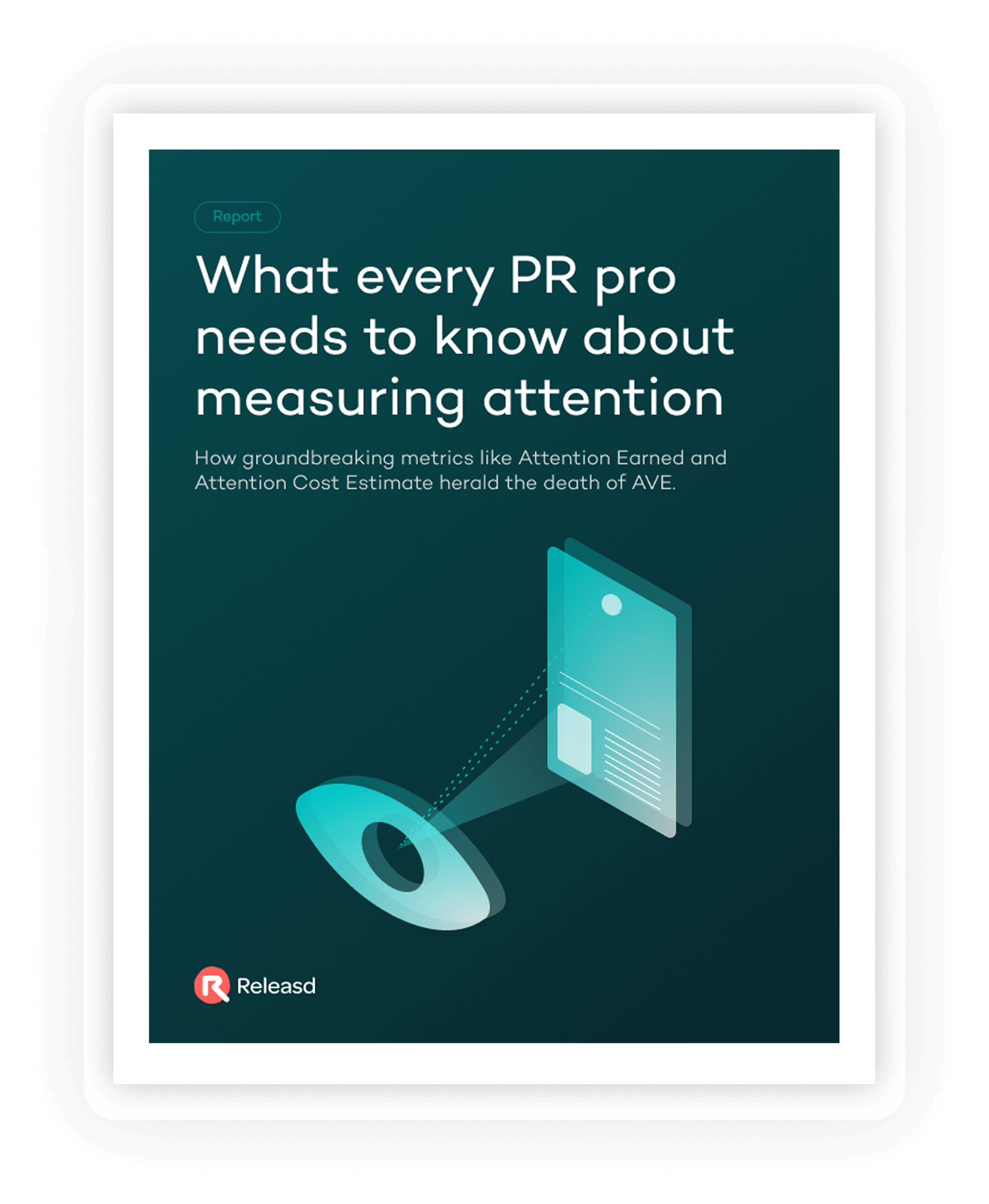 Measuring Attention PR Report Cover