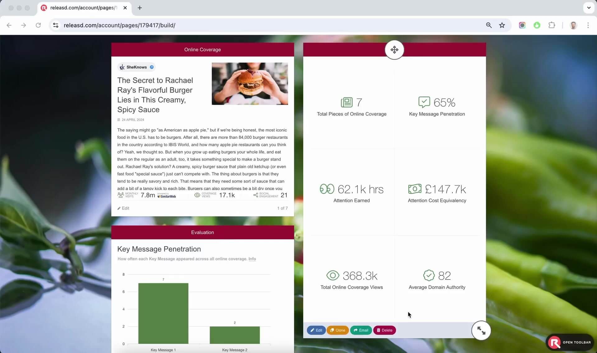 Releasd platform demo video
