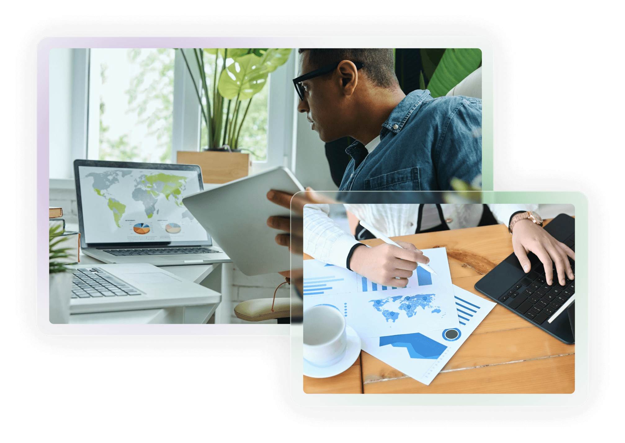 Regional / Global PR Reporting illustration